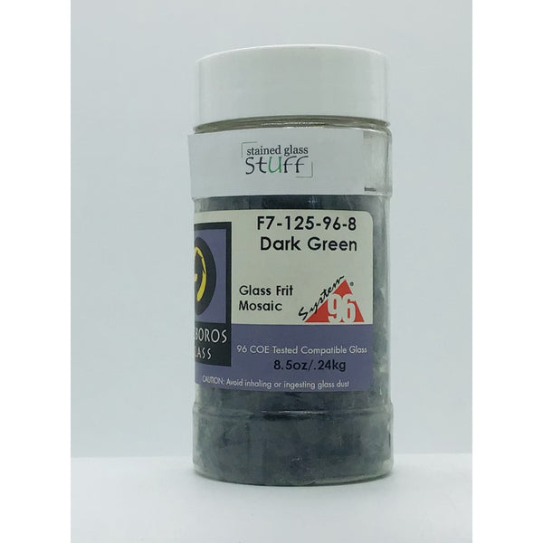 Frit, Dark Green Transparent F7-125-96-8