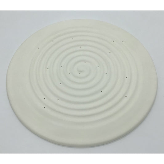 Uniform Spiral Texture Plate