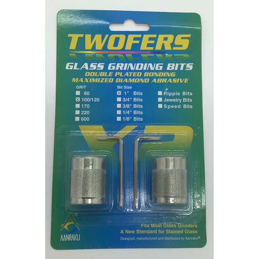 1" Standard (100/120) Grit Grinding Bits