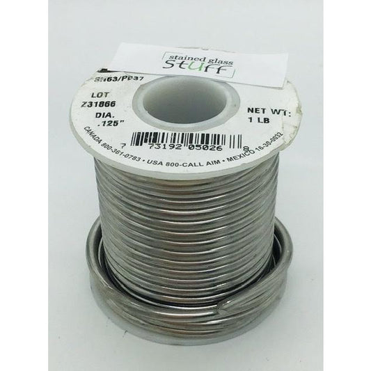 63/37 Solder, 1 lb roll