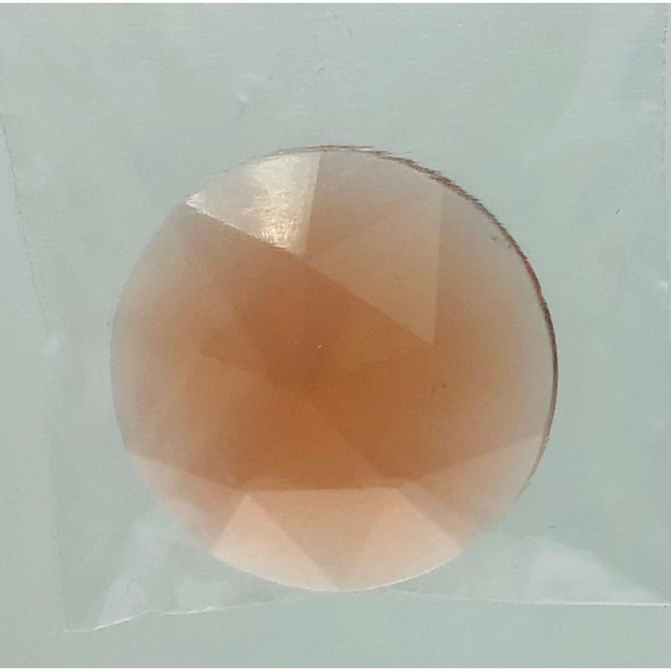 Colour Faceted Jewels-- Round, Oval and Teardrop