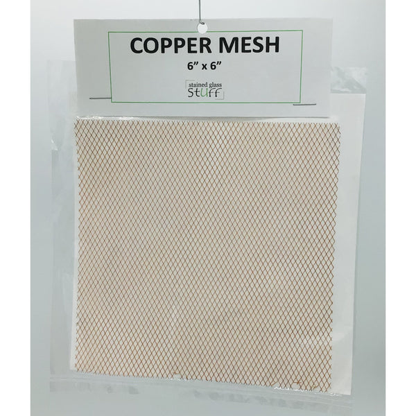 Copper Mesh, 6” x 6” sheet