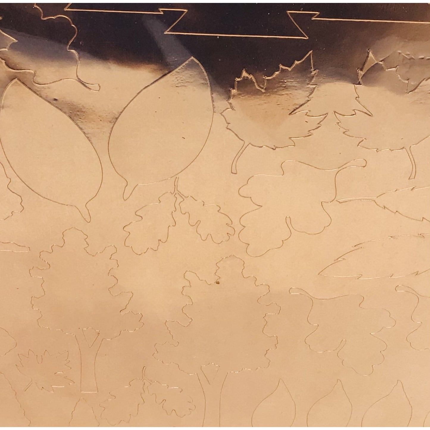 Copper Foil Overlay Images