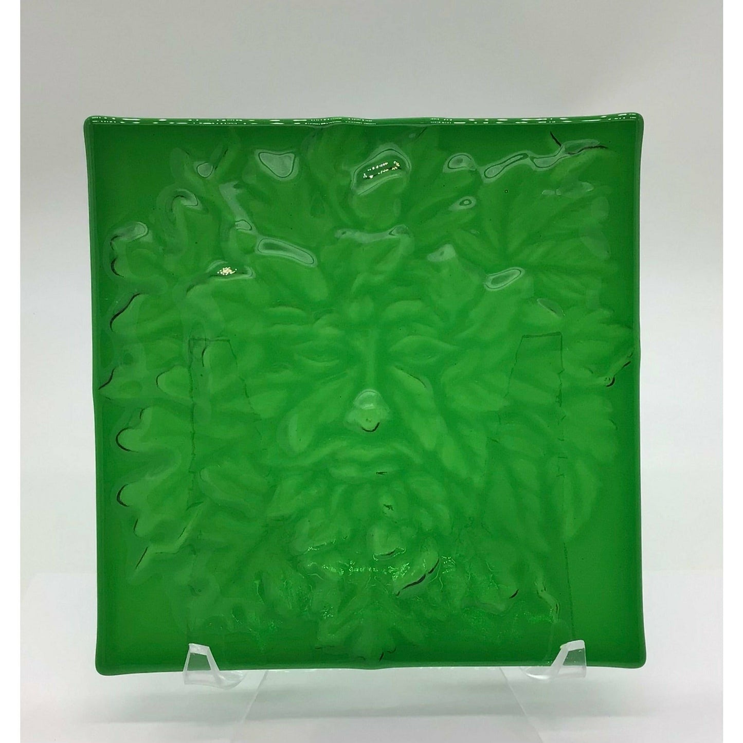 Fused Glass Textured Tiles - 6” Square
