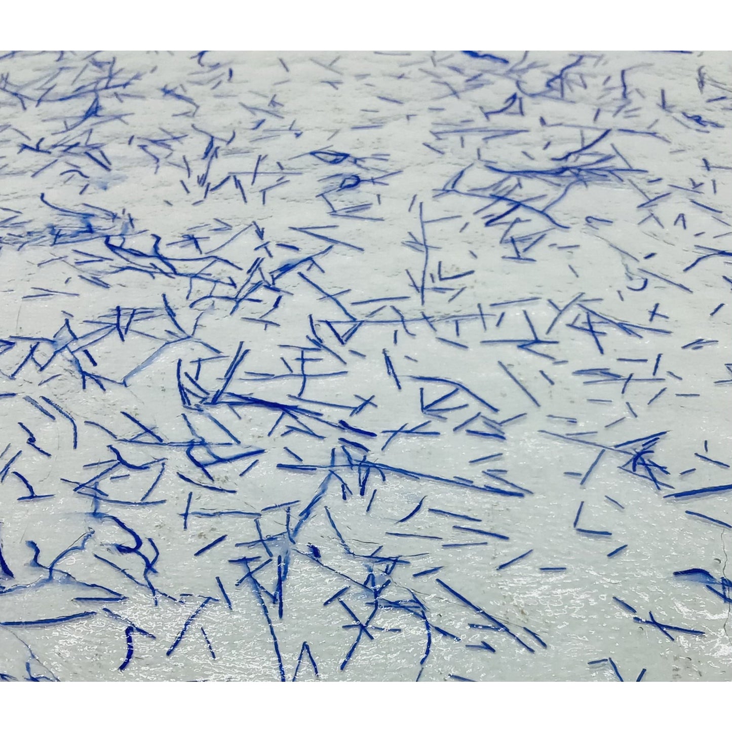 Oceanside 12-424-F, Cobalt Blue Bits on Clear