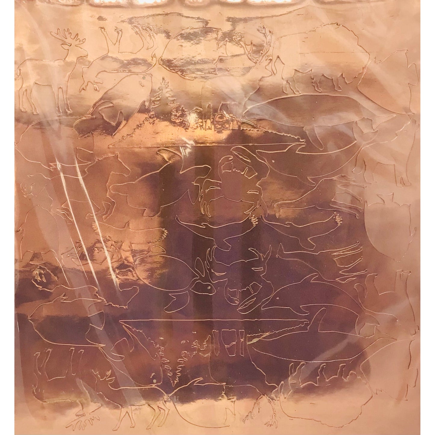 Copper Foil Overlay Images