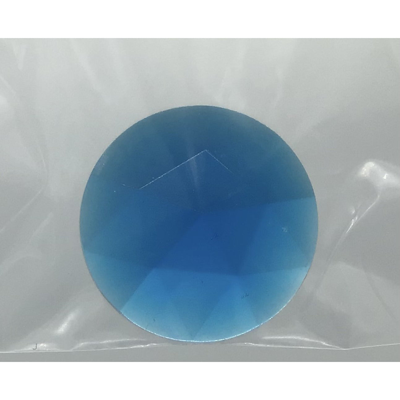 Colour Faceted Jewels-- Round, Oval and Teardrop