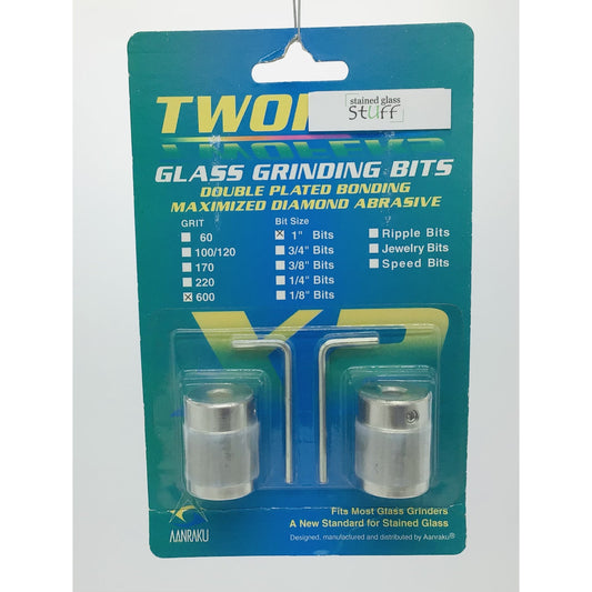 1" Very Fine (600) Grit Grinding Bits