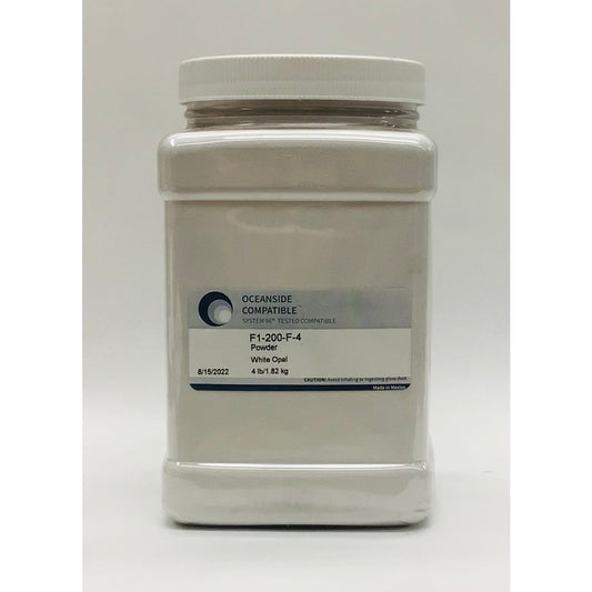 Frit, White, 200-96-4, 4 lb jar