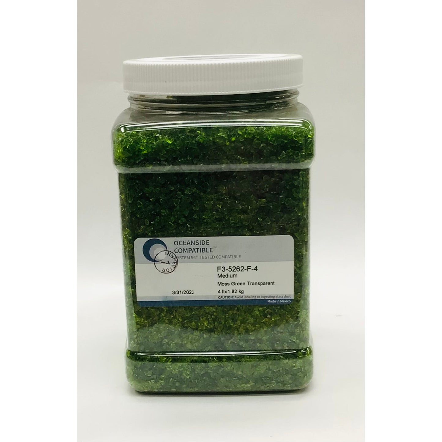 Frit, Moss Green Transparent, 5262-96-4