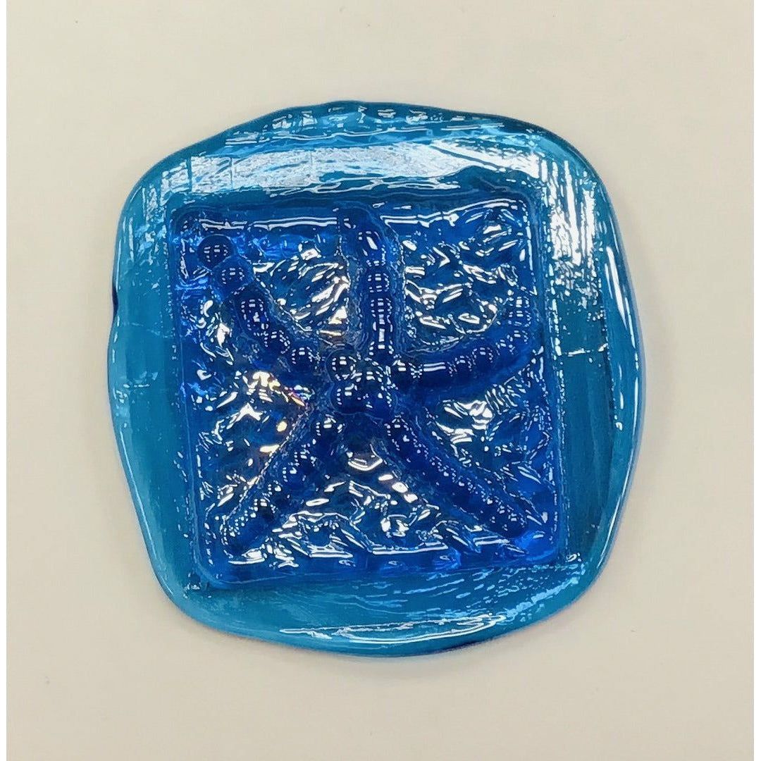 Pressed Glass Jewels - Irid Starfish