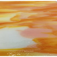 Oceanside 60-2705-F, Orange & White Opal