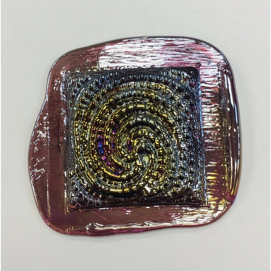Pressed Glass Jewels - Irid Galaxy