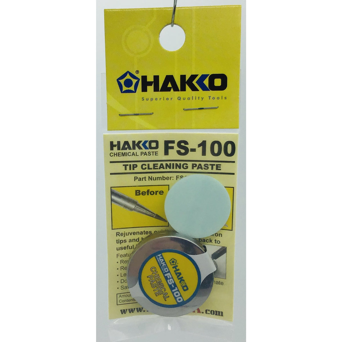 Hakko Tip Cleaning Paste Stained Glass Stuff