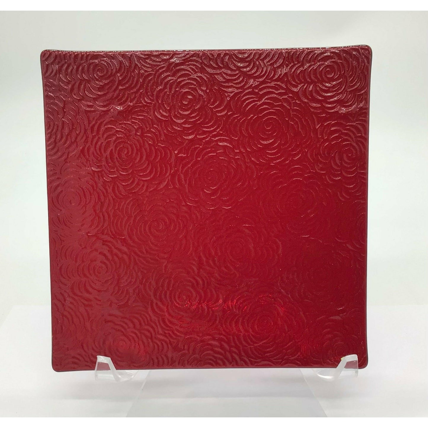 Fused Glass Textured Tiles - 6” Square