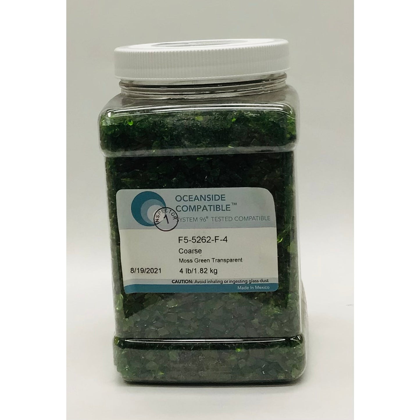 Frit, Moss Green Transparent, 5262-96-4