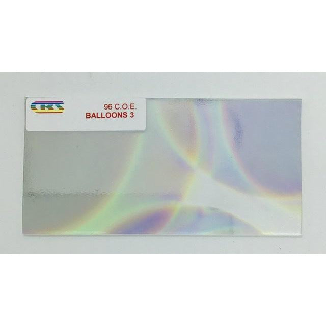 CBS 2” x 4” Dichro on Clear COE 96
