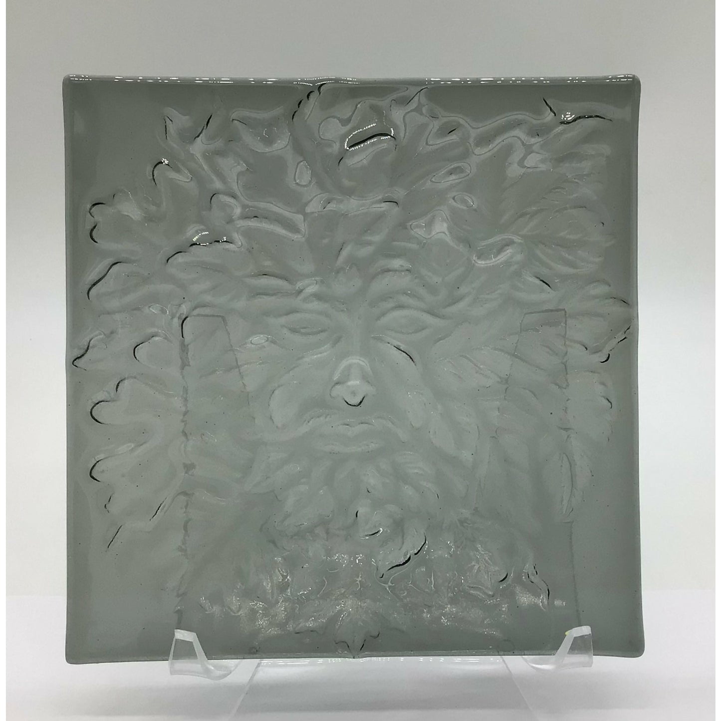Fused Glass Textured Tiles - 6” Square