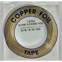 Edco 3/16" x 36 yards silver coated foil tape