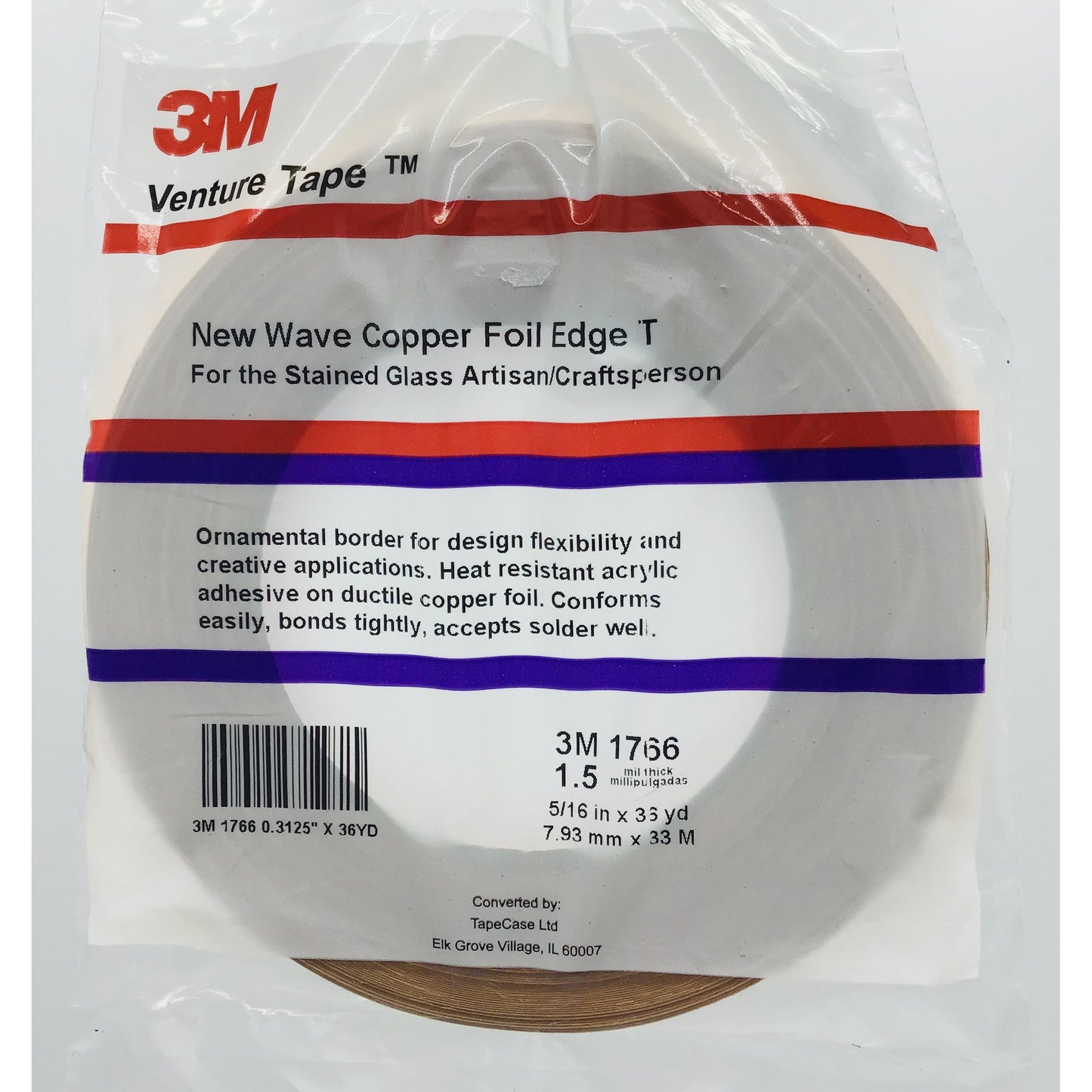 New Wave copper foil edge trim