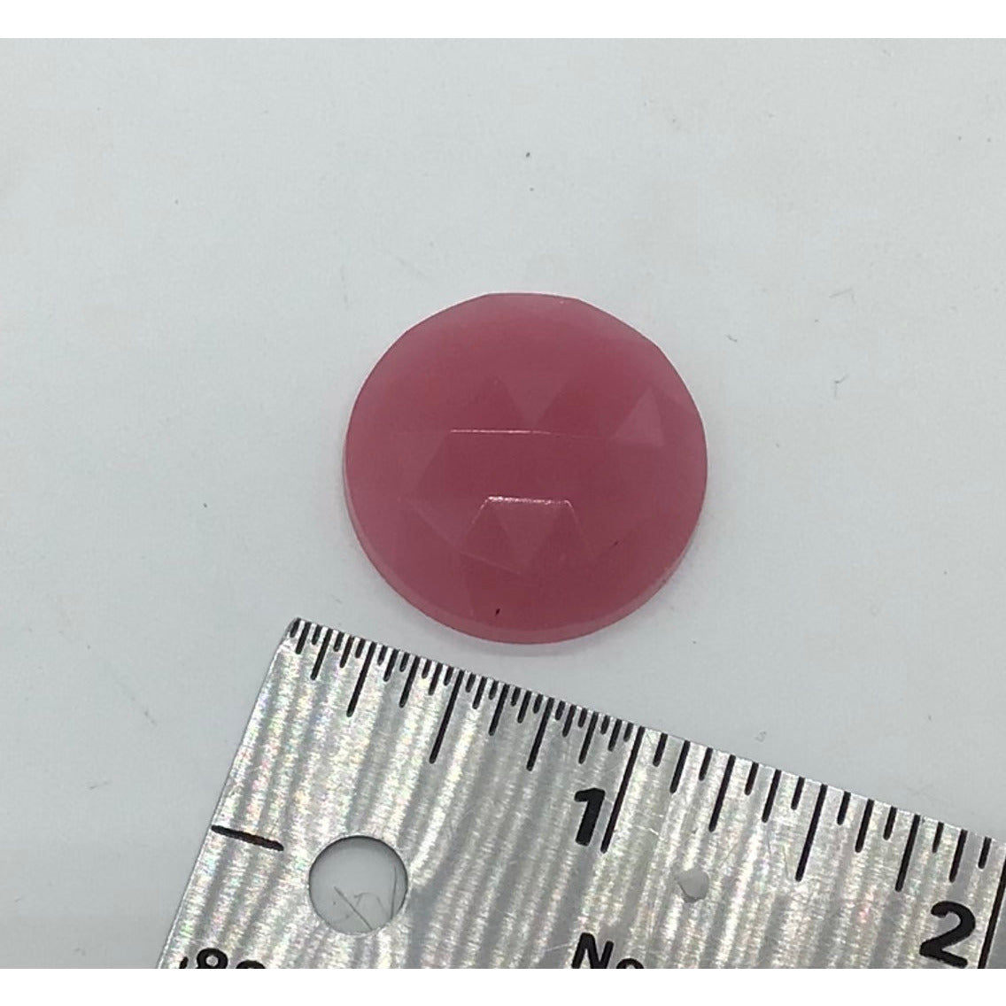 Colour Faceted Jewels-- Round, Oval and Teardrop