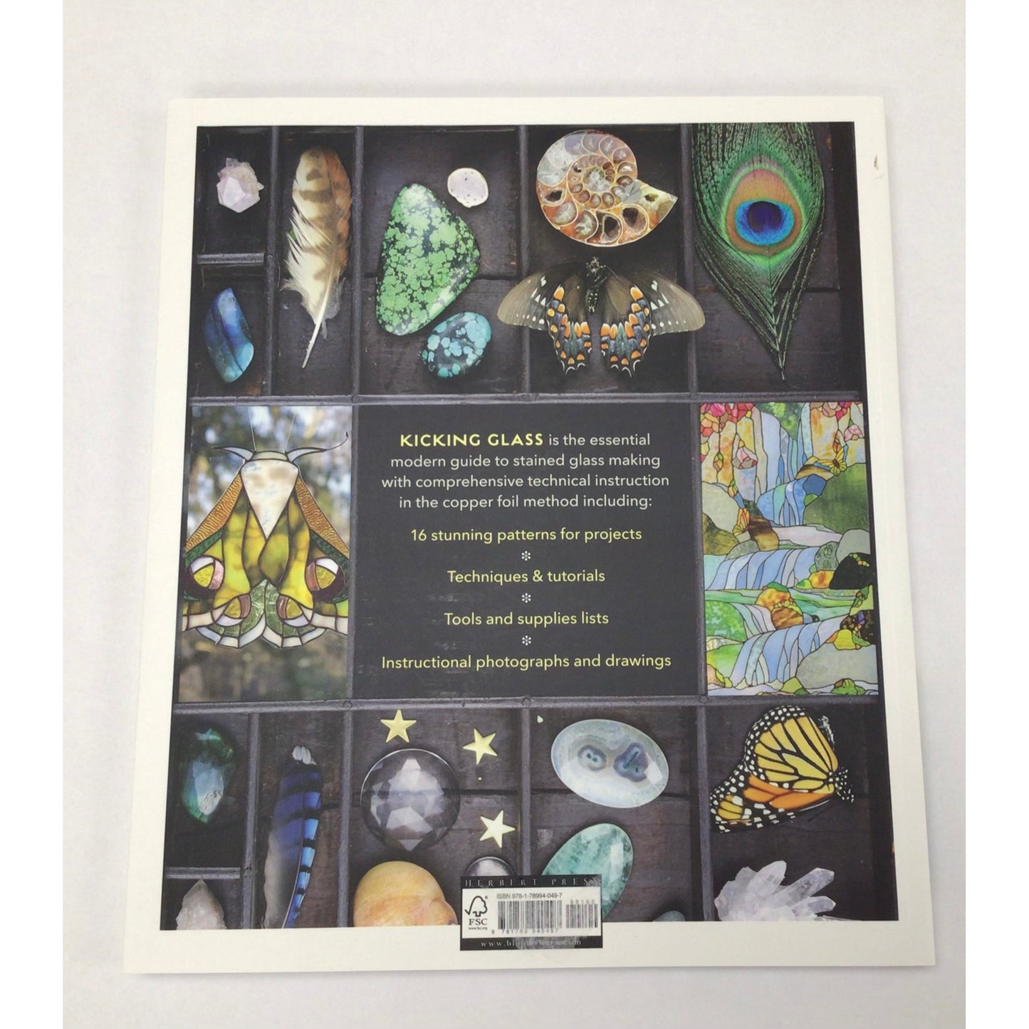 Kicking Glass: A Creative Guide to Stained Glass Craft - Book