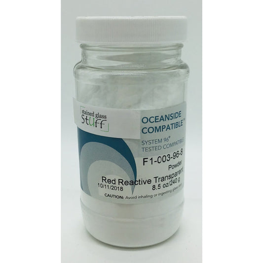 Frit, Red Reactive, 003-96-8