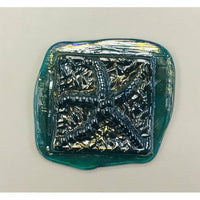 Pressed Glass Jewels - Irid Starfish