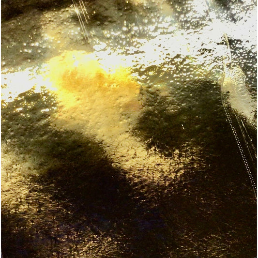 Oceanside 60-56-F/GIR, Gold Iridescent on Black Hand Rolled
