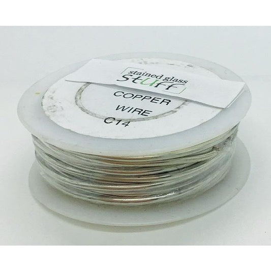 Tinned Copper Wire, 14 gauge, 4 oz