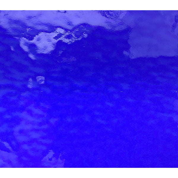 Oceanside 134RR-F, Medium Blue Rough Rolled Transparent
