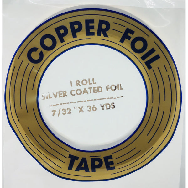 Edco 7/32" x 36 yards silver coated foil tape