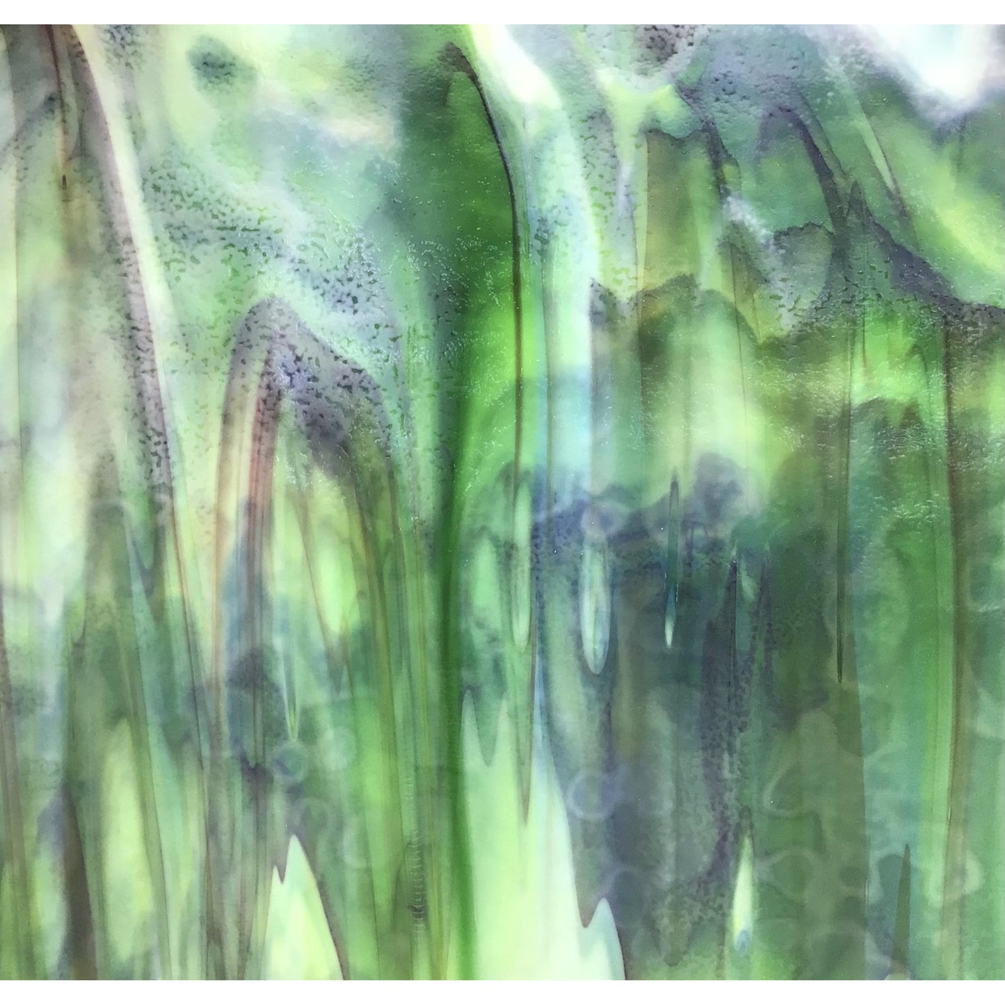 Uroboros 00-70, Emerald/Spring/Light Greens with Red/Blue/Amber Highlights