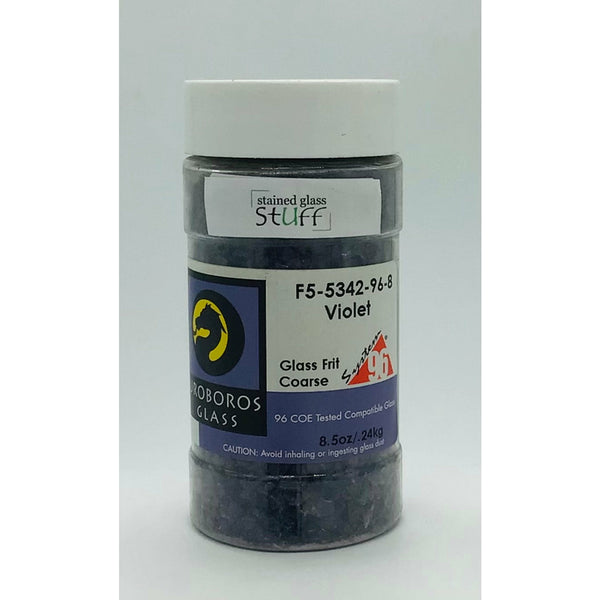 Discontinued Frit, Violet Transparent, F5-5342-96-8, Coarse