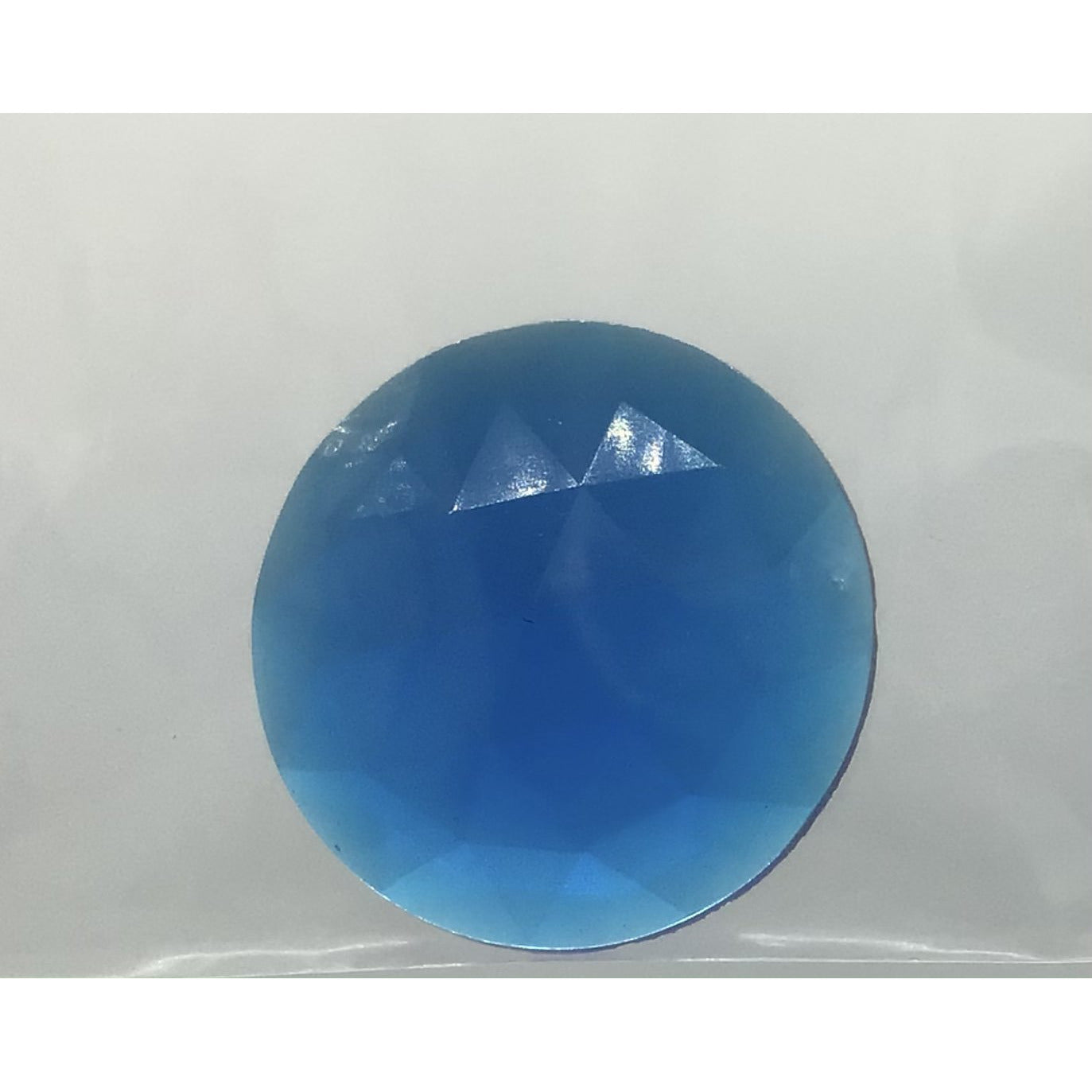 Colour Faceted Jewels-- Round, Oval and Teardrop