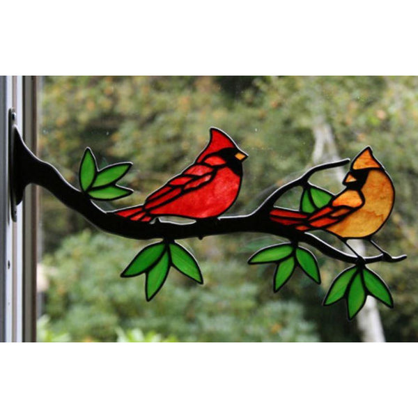 Cardinals Window Branch and Pattern Kit #3