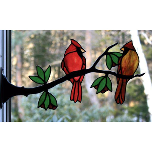 Cardinals Window Branch and Pattern Kit #4
