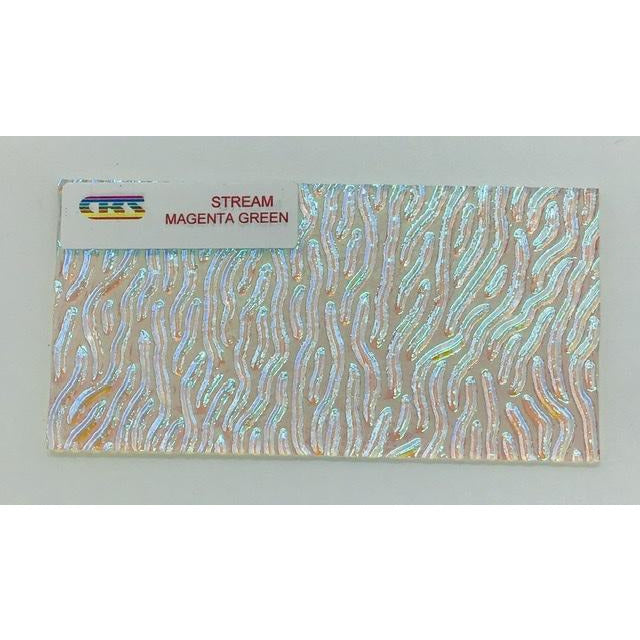 CBS 2” x 4” Dichro on Clear COE 96