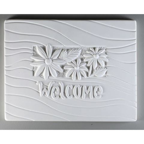 DT01 Creative Paradise Flower Welcome Texture Mold