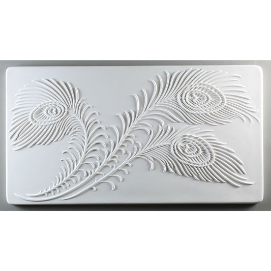 DT08 Creative Paradise Peacock Feathers Texture Mold