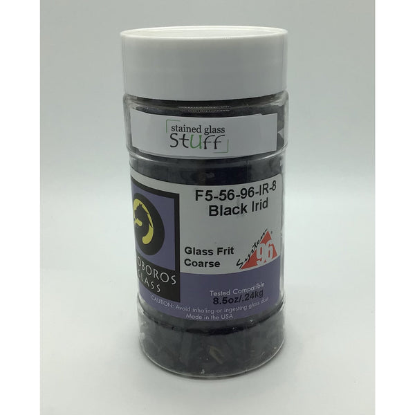 Frit, Black Irid Opal, 56-96-IR-8