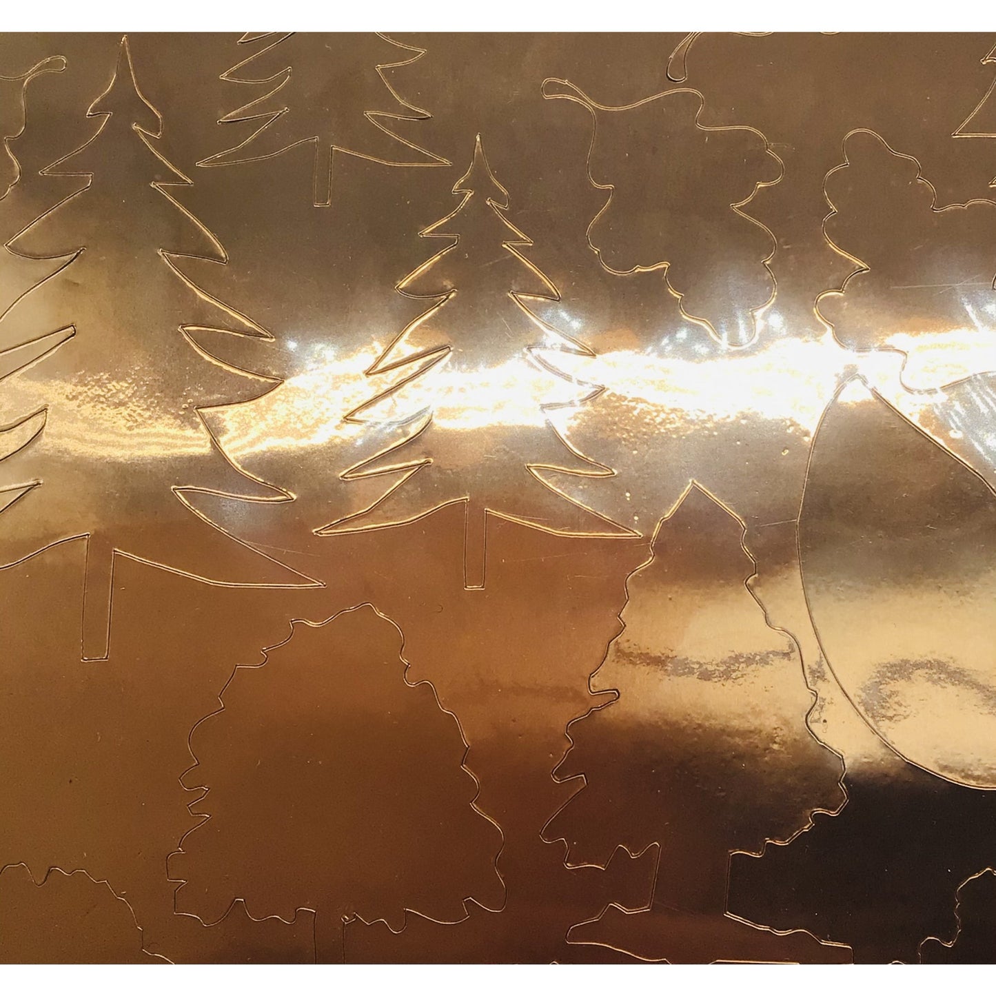 Copper Foil Overlay Images
