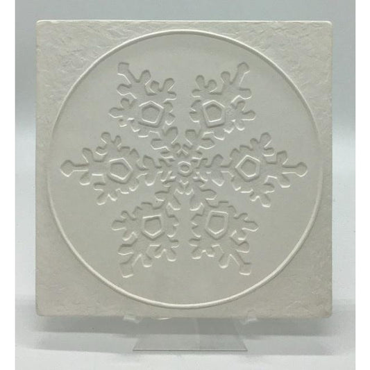 DT38 Creative Paradise Snowflake in Square Texture Mold