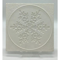 DT38 Creative Paradise Snowflake in Square Texture Mold