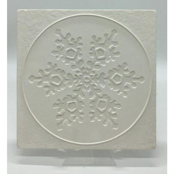 DT38 Creative Paradise Snowflake in Square Texture Mold