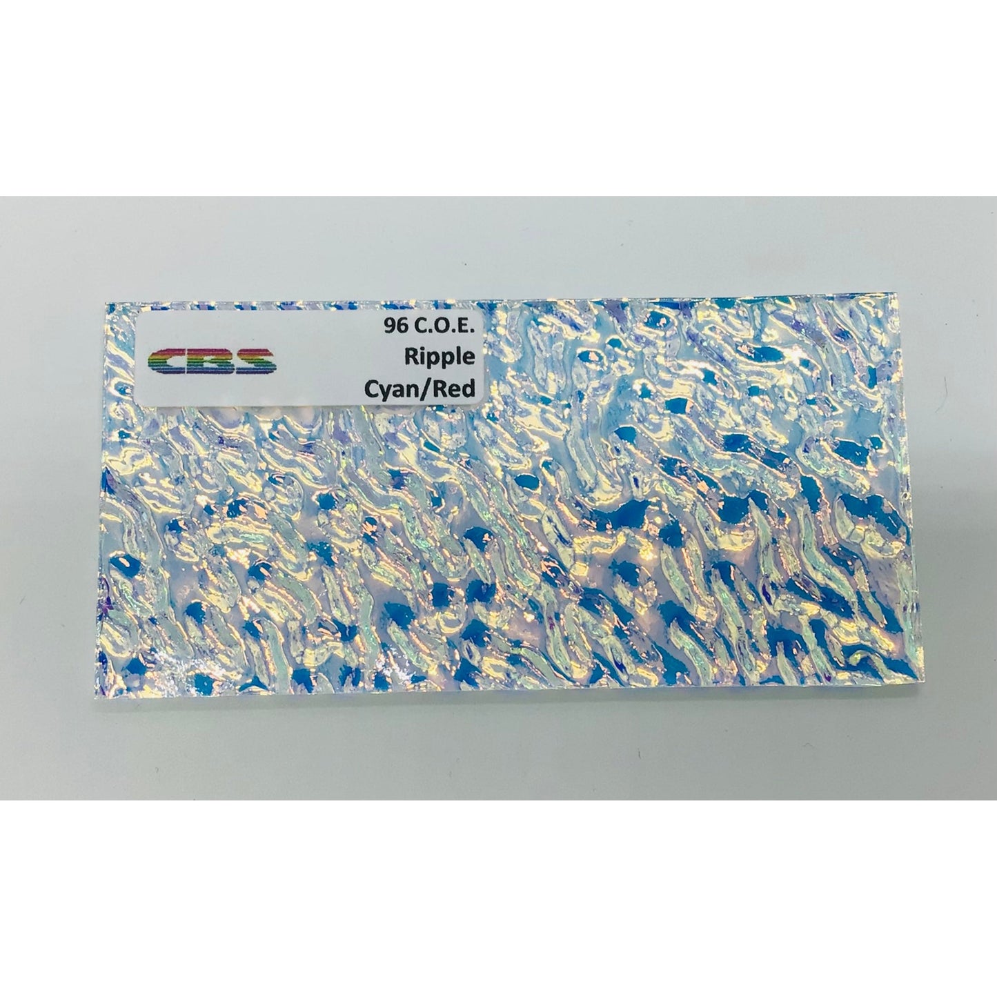 CBS 2” x 4” Dichro on Clear COE 96