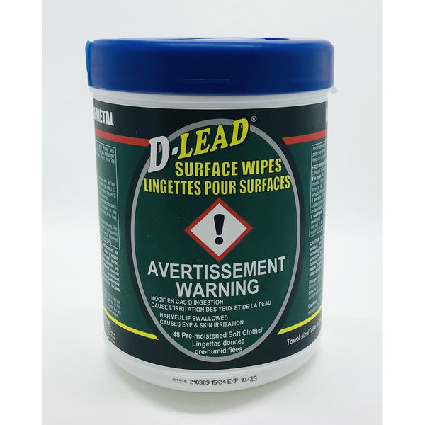 D-Lead Surface Wipes