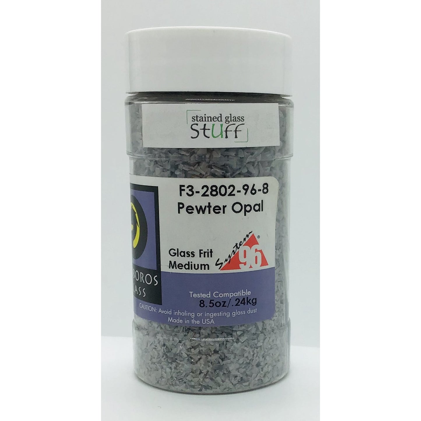 Frit, Pewter Opal, 2802-96-8