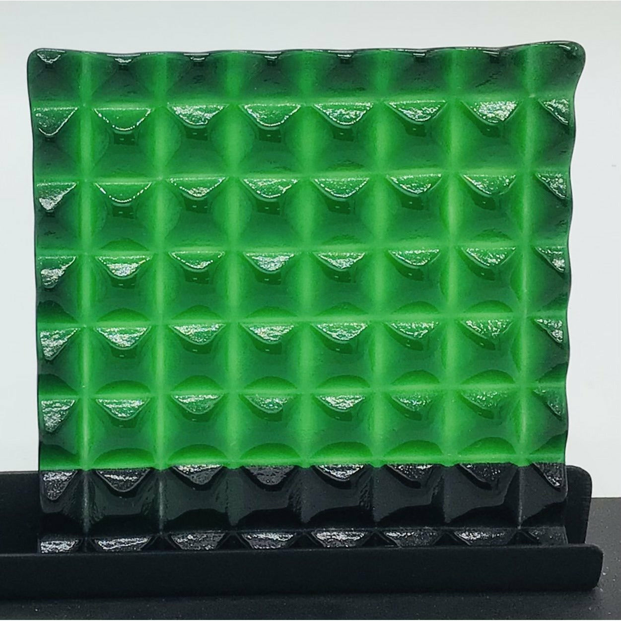 Fused Glass Textured Tiles - 5” Square