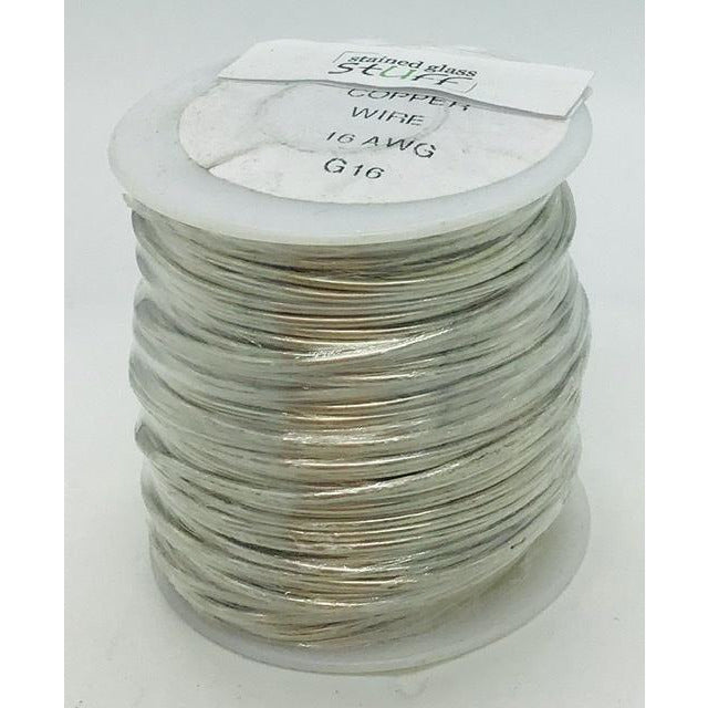 Tinned Copper Wire, 16 gauge, 1 lb